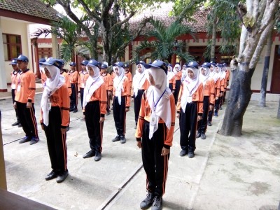 Pelatihan Baris Berbaris Siswa Tangkas 2